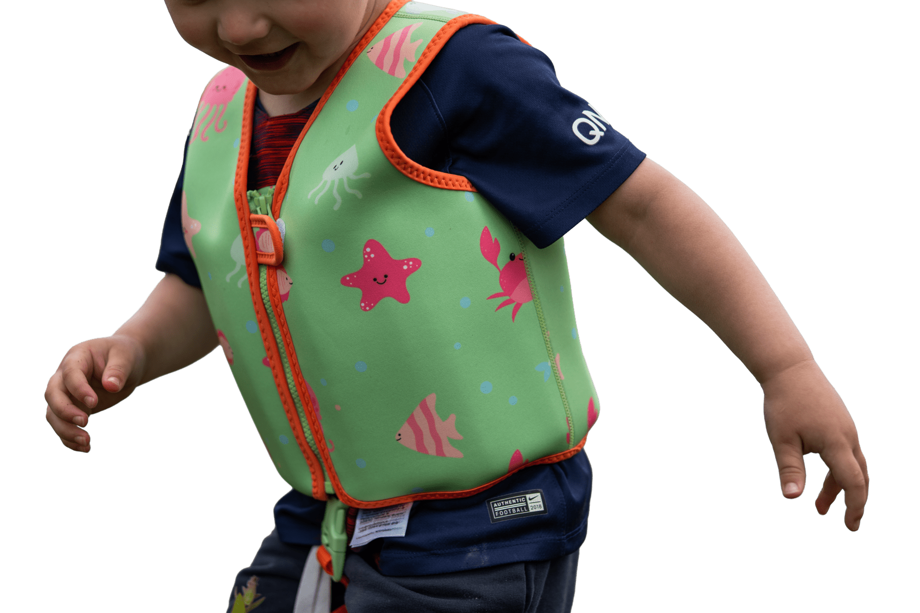 Aqua Float Vest lasten kelluttava uimaliivi, kokotaulukko ja mitat - Aquaction