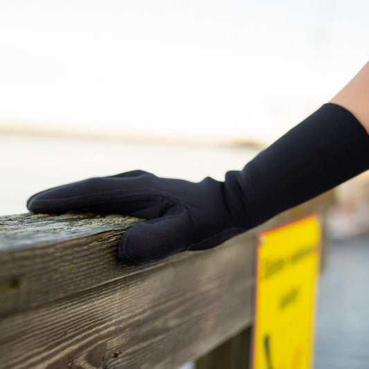 Aqua Gloves neopreeniset avantouintihanskat, sivukuva - Aquaction