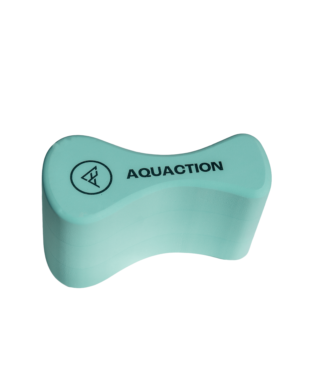 Aqua Pull Buoy uintipullari, minttu, käytössä uinnin aikana - Aquaction