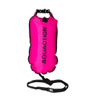 Aqua Safety Buoy turvapoiju, pinkki, täytettynä - Aquaction