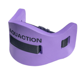 Aquaction tuotepaketti, violetti - vesijuoksuvyö & vesijuoksuhanskat