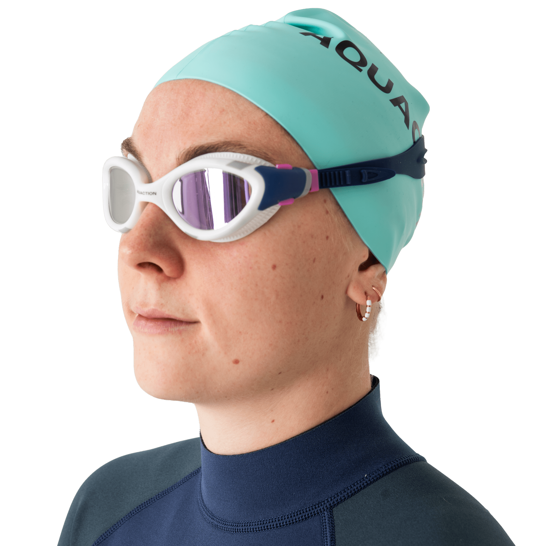 AquaCore 2.0 Mirror uimalasit, sini - violettiAquaction