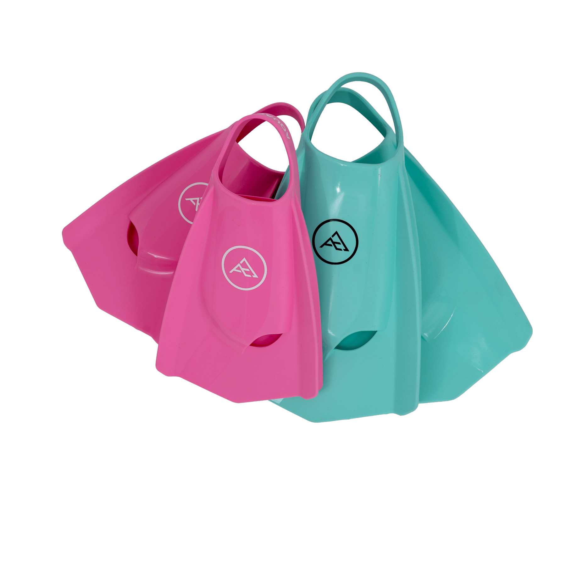 Aquafin 2.0 uimaräpylät, minttu - mustaAquaction