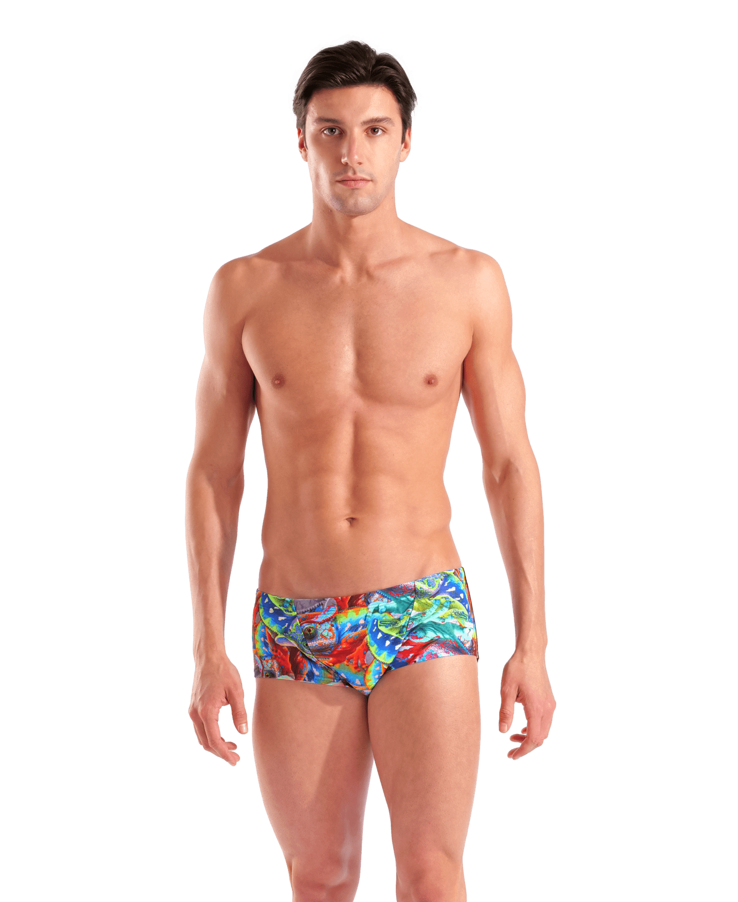 Arena Iguanas Swim Low Waist Short miesten uimahousut, musta - värikäsArena
