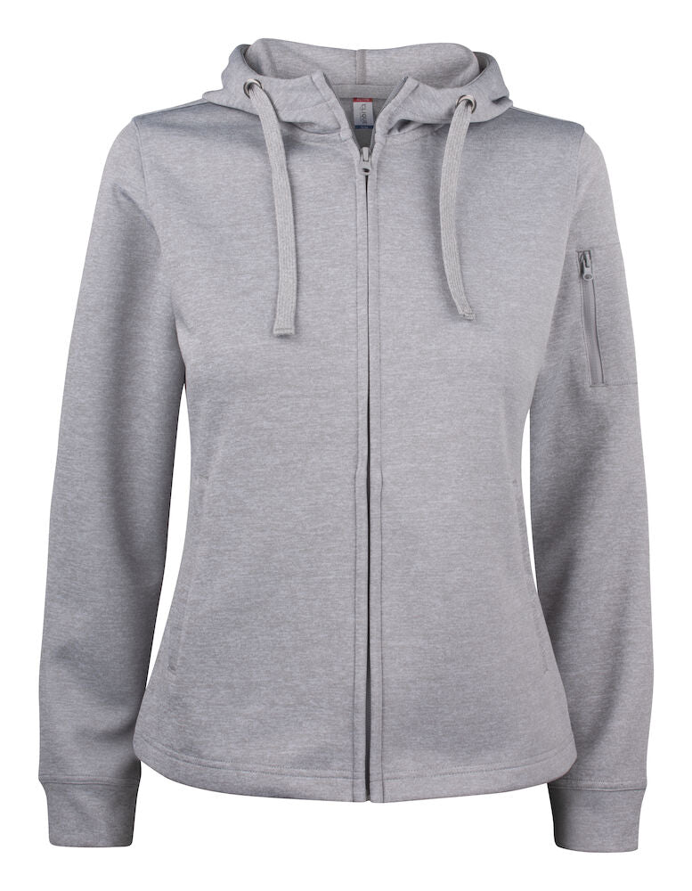 Basic Active Huppari FZ Ladies Grey MelClique