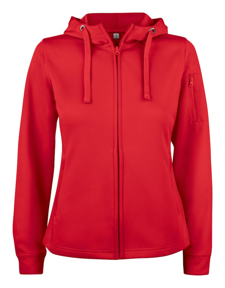 Basic Active Huppari FZ Ladies RedClique