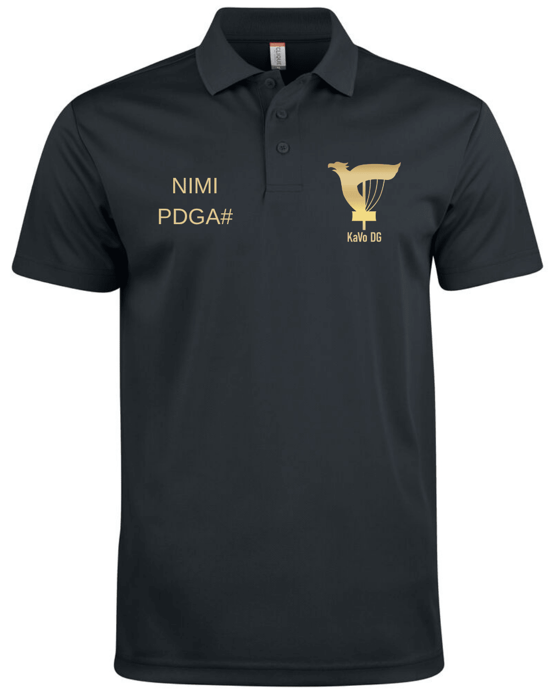 Basic Active Polo musta - KAVO DGKAVO