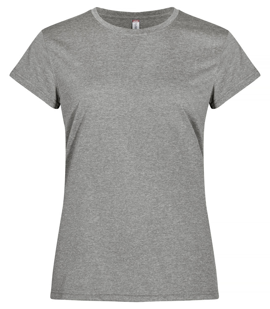 Basic Active - T ladies Grey melangeClique