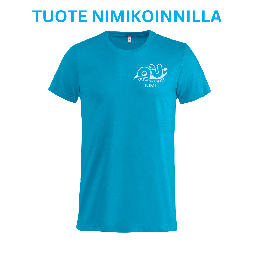 Basic - T Turquoise - Oulun Uinti + nimipainatusOulun uinti
