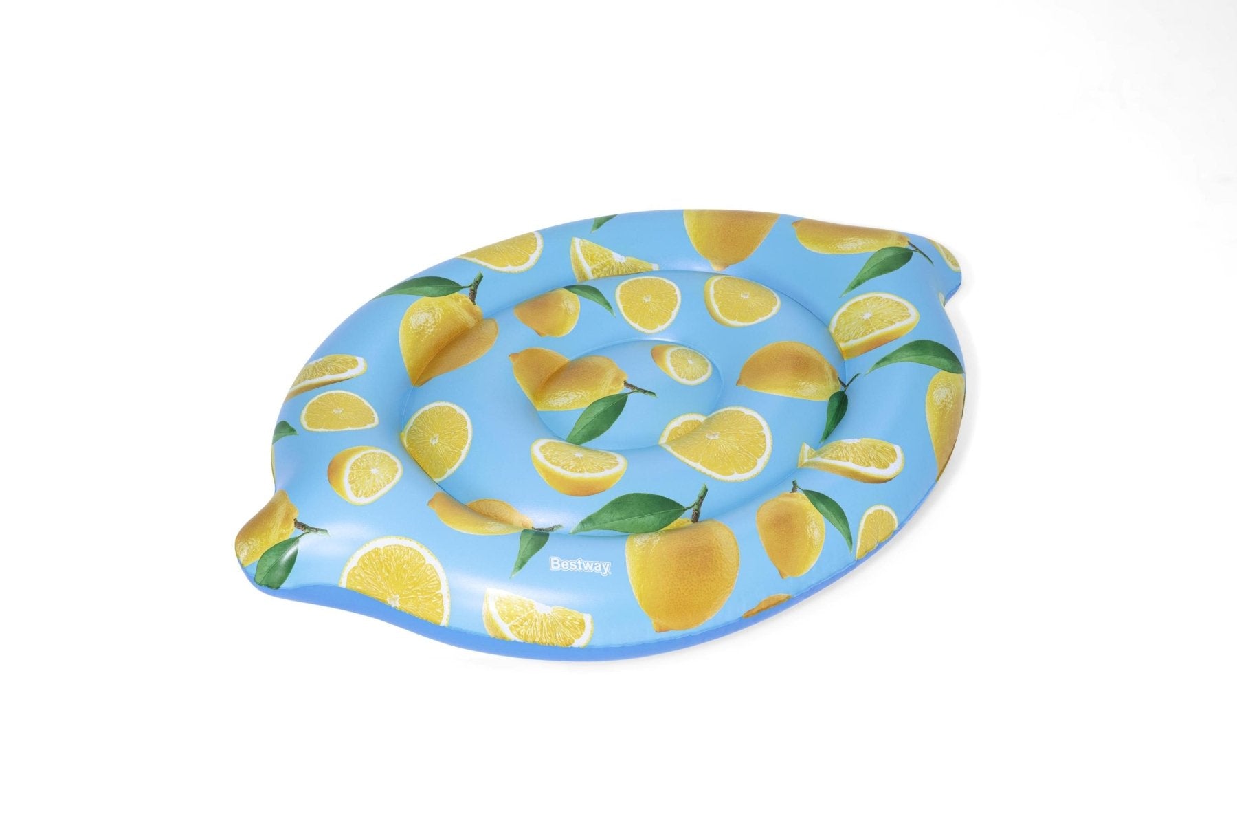 Bestway Sitruuna - uimapatja 176 x 122 cm – hedelmäkuvioitu ilmatäytteinen rantapatja - Bestway