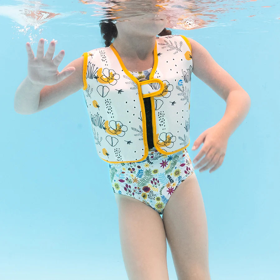 Go Splash Float Jacket lasten uimaliivi, Flower Meadow