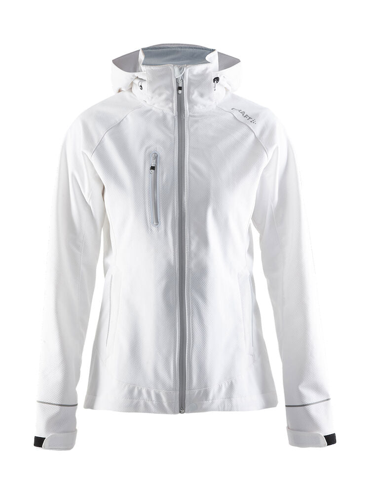 Craft Cortina Soft Shell jacket wome white/musta SCraft