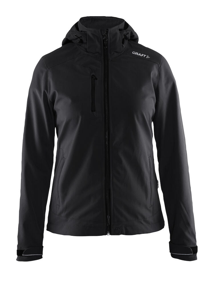 Craft Light Softshell jacket Naisten mustaCraft