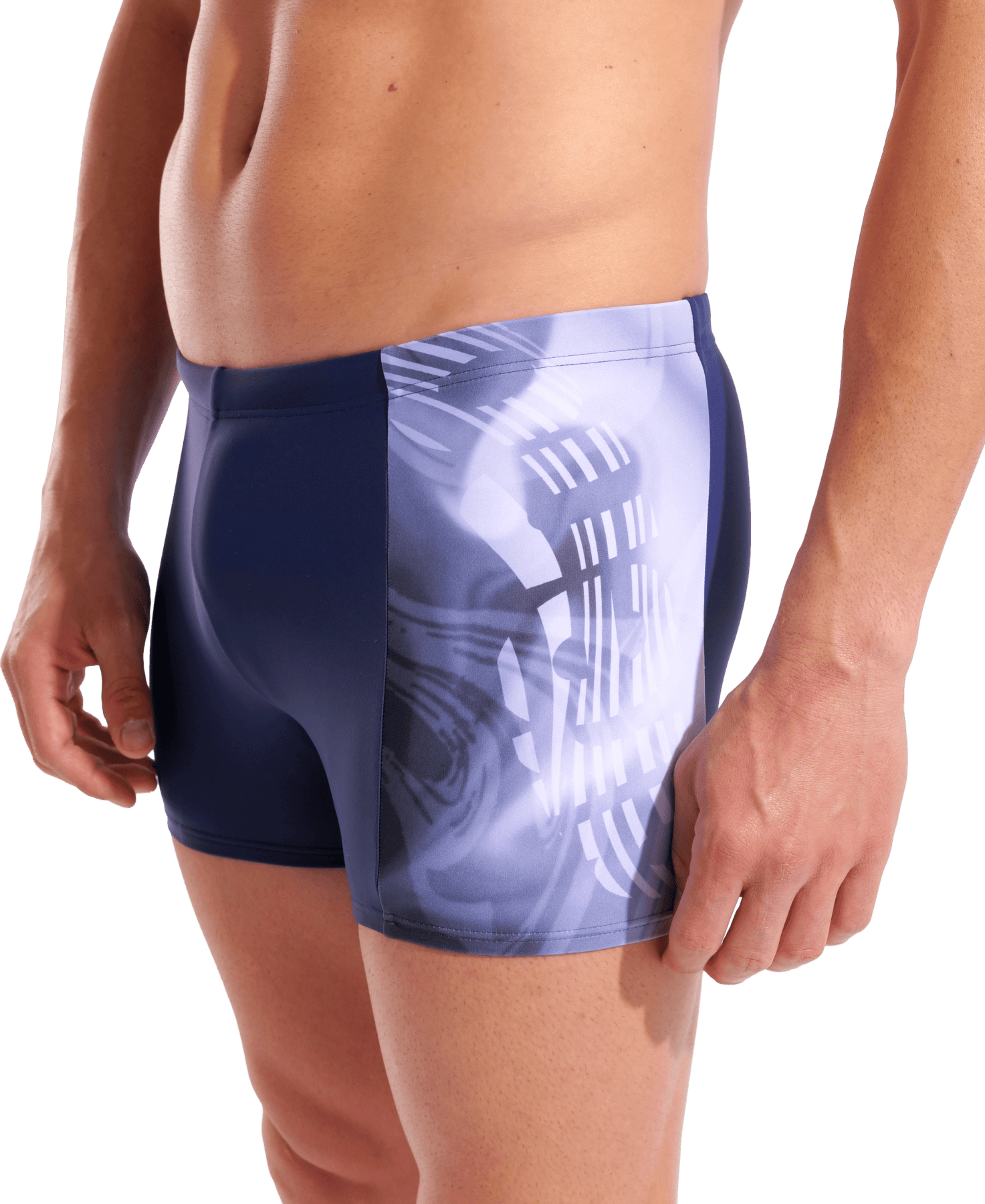 Dreaming Swim Short miesten uimahousut, tummansininen - valkoinenArena