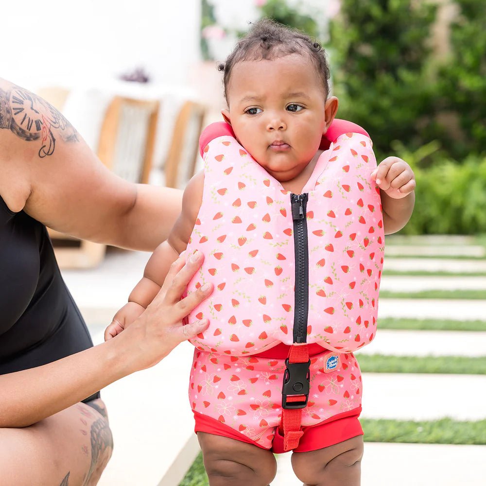 Early Swim Vest uimaliivi, Strawberry FieldSplash About