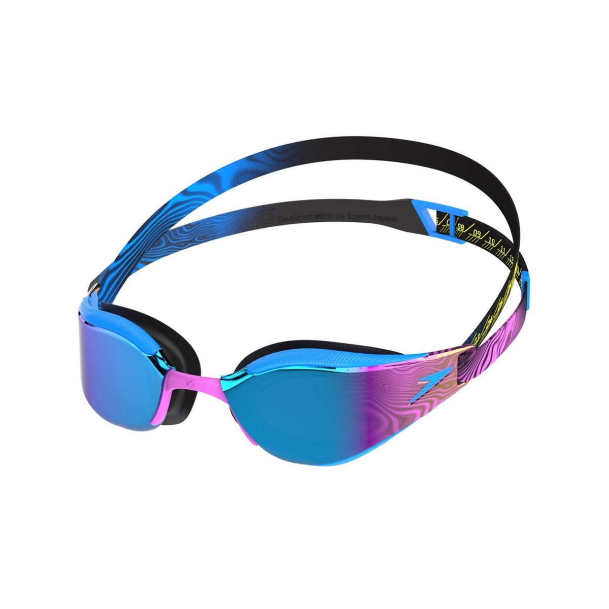 Fastskin Hyper Elite Mirrored, sini - pinkkiSpeedo