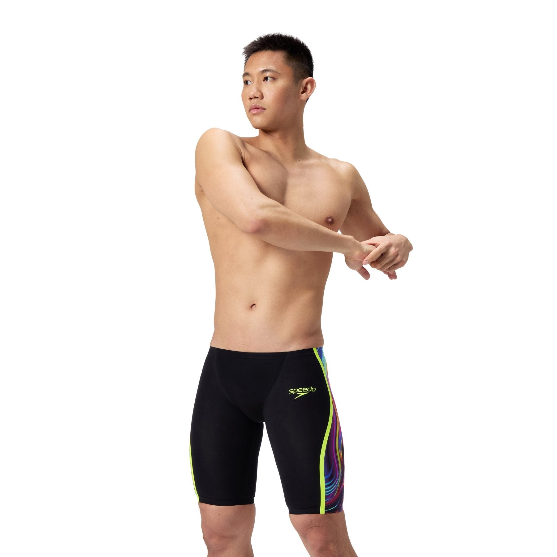 Fastskin LZR Pure Intent 2.0 Jammer miesten kilpapuku, musta - värikäsSpeedo