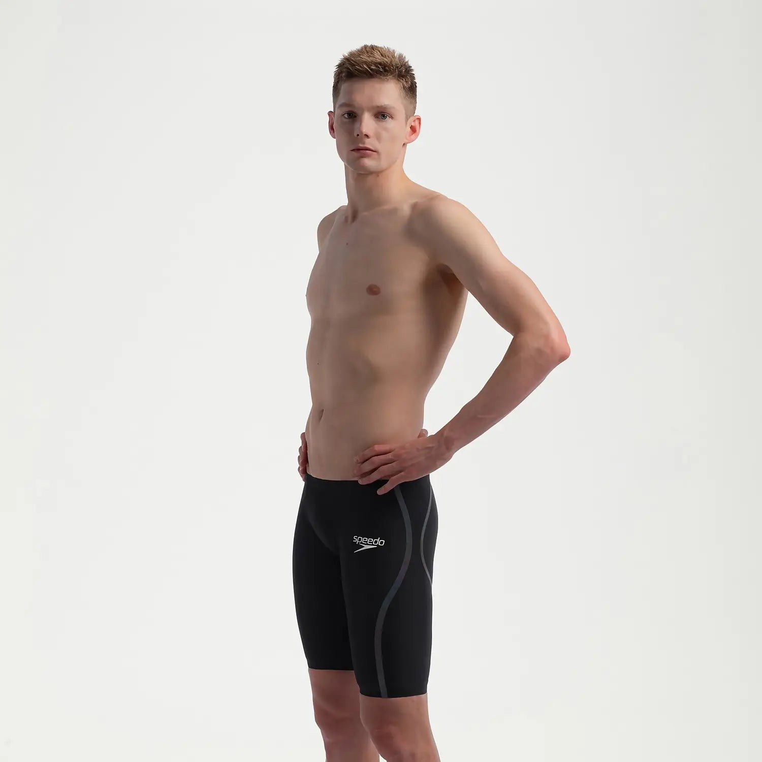 Fastskin LZR Pure Intent 2.0 Jammer miesten kilpapuku, mustaSpeedo