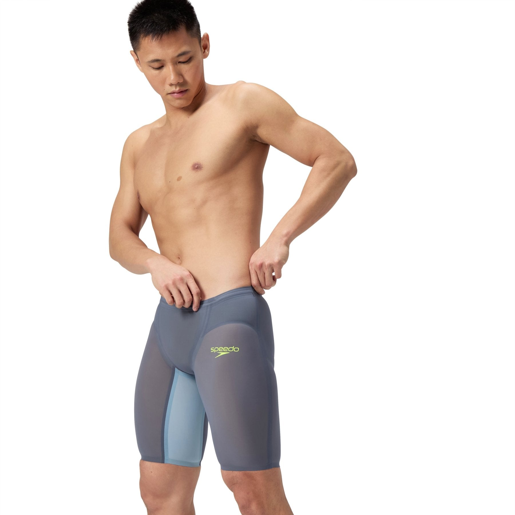 Fastskin LZR Pure Valor 2.0 Jammer miesten kilpapuku, harmaaSpeedo