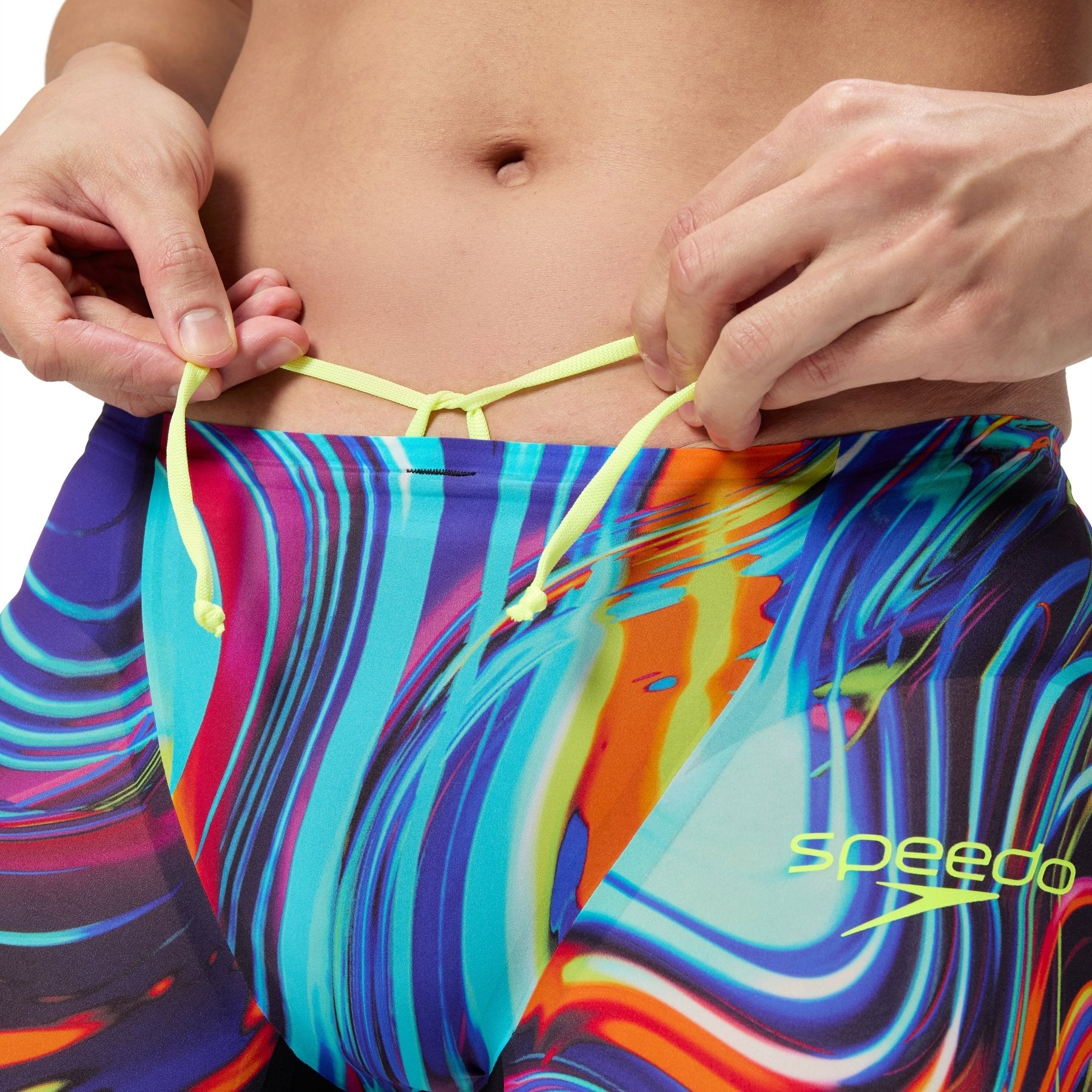 Fastskin LZR Pure Valor 2.0 Jammer miesten kilpapuku, musta - värikäsSpeedo