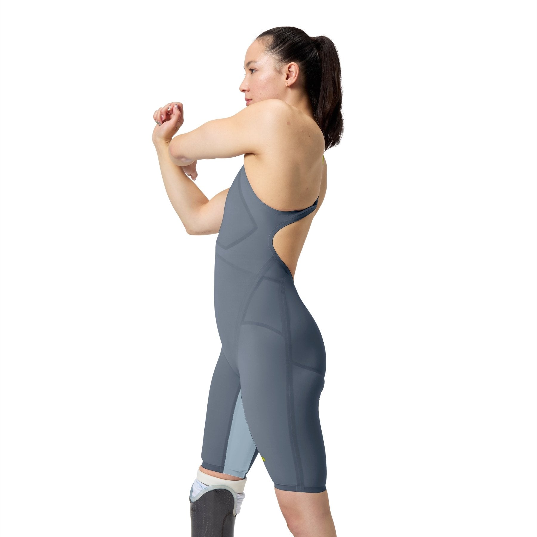 Fastskin LZR Pure Valor 2.0 Ob naisten kilpapuku, harmaaSpeedo