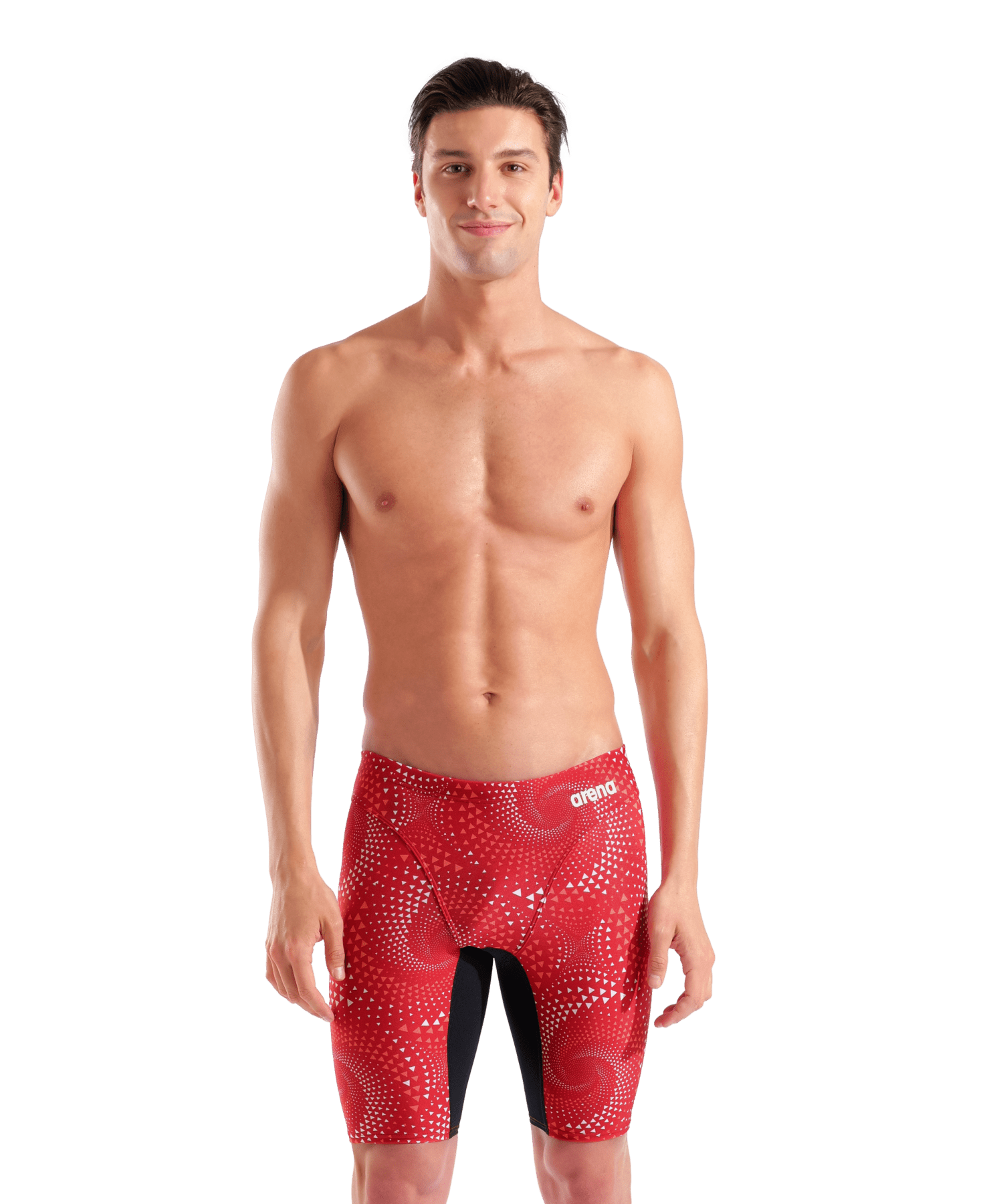 Fireflow Swim Jammer miesten uimahousut, puna - mustaArena