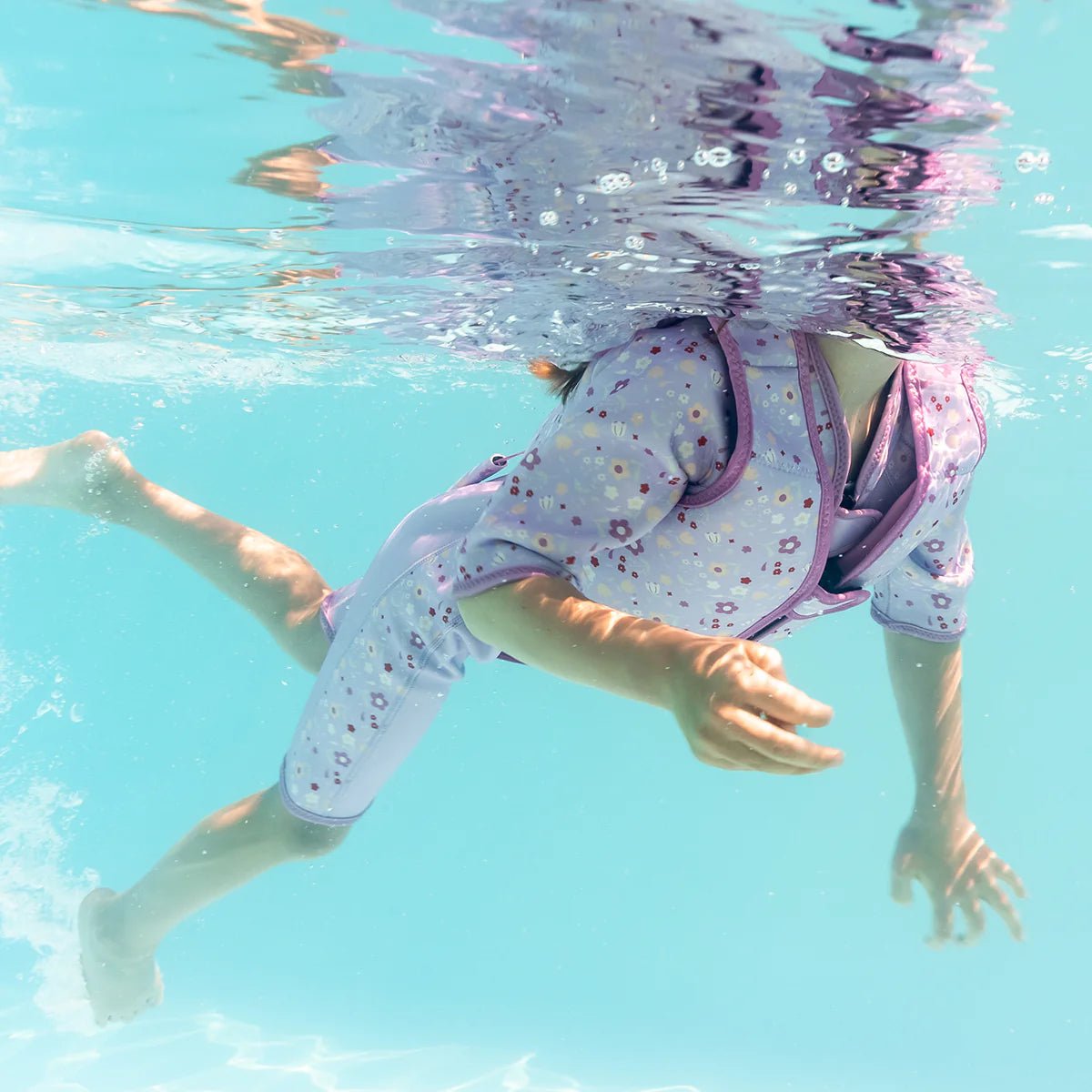 Go Splash lasten uimaliivi vyöllä, Lilac SpringSplash About