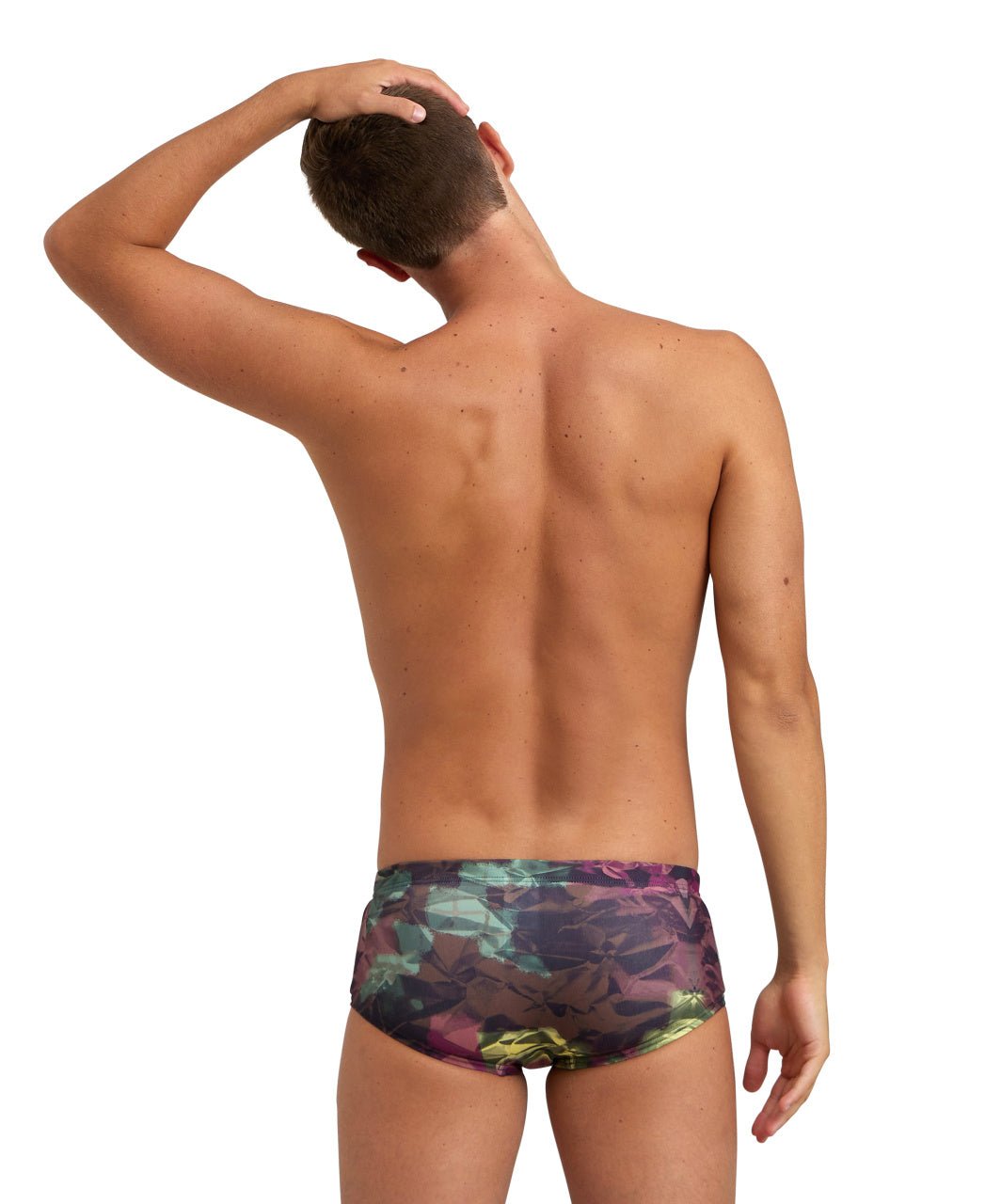 Hero Camo Low Waist miesten uimahousut, punainenArena