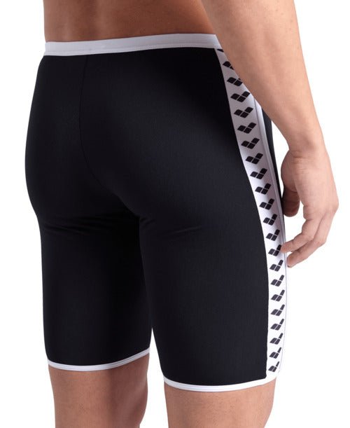 Icons Swim Jammer Solid miesten uimahousut, musta - valkoinenArena