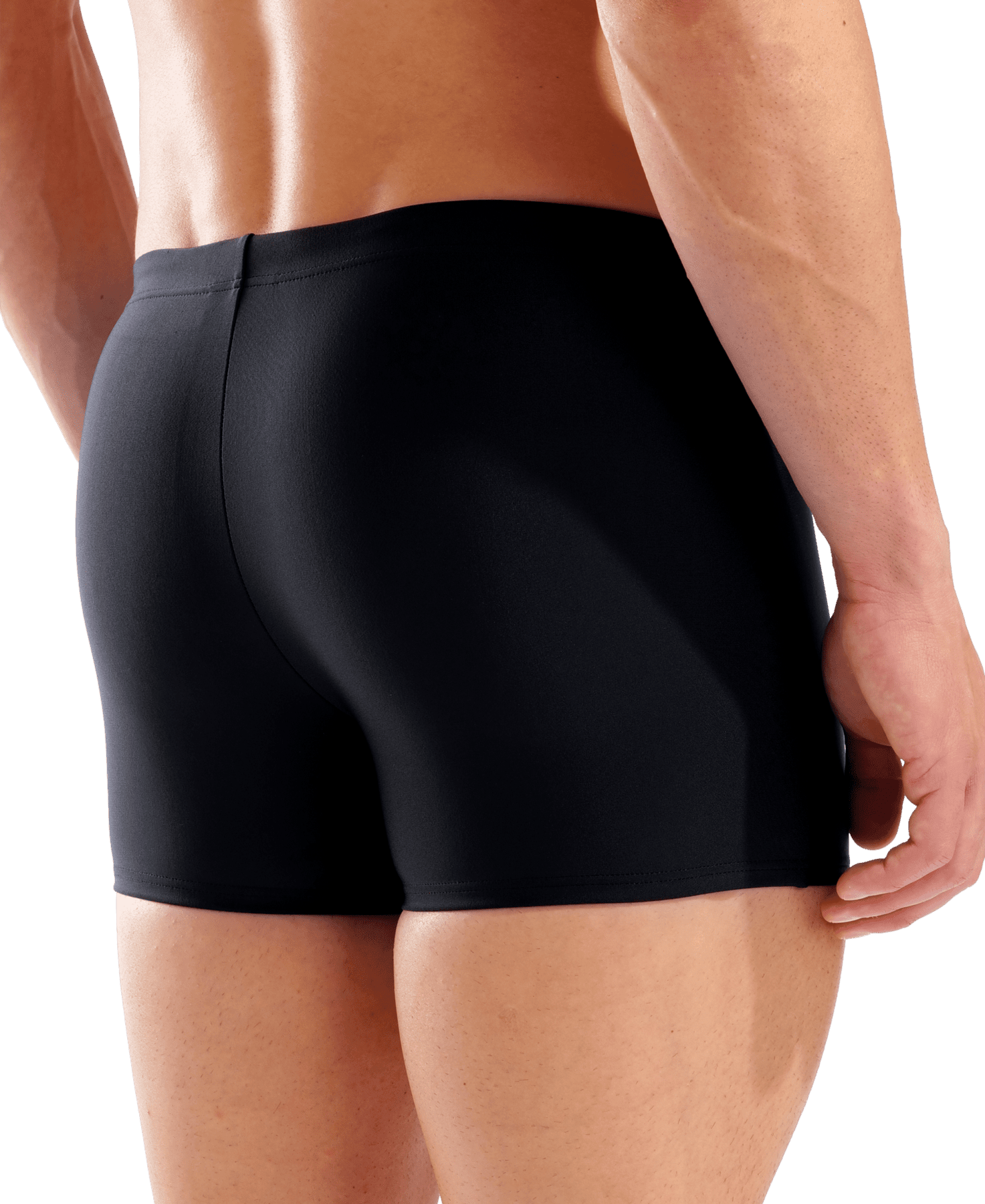 Kikko Swim Short miesten uimahousut, musta - turkoosiArena