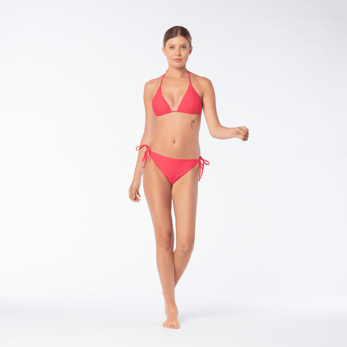 Lady Fibi naisten bikiniyläosa, atsaleanpunainen
