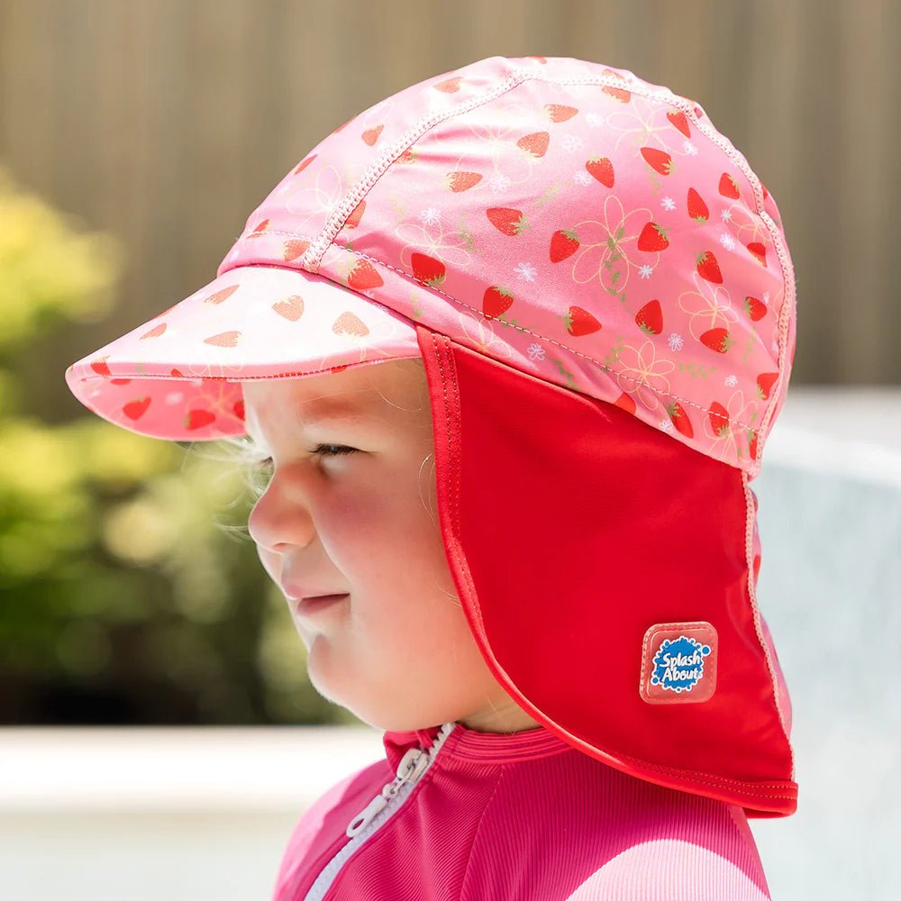 Legionnaire Hat lasten UV - hattu, Strawberry FieldSplashy