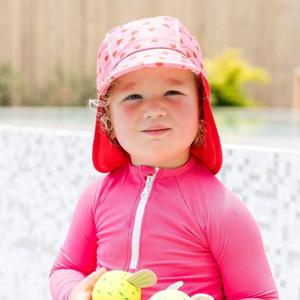 Legionnaire Hat lasten UV - hattu, Strawberry FieldSplashy