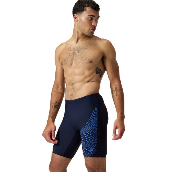 Medley Logo Jammer miesten uimahousut, tummansininen - Speedo