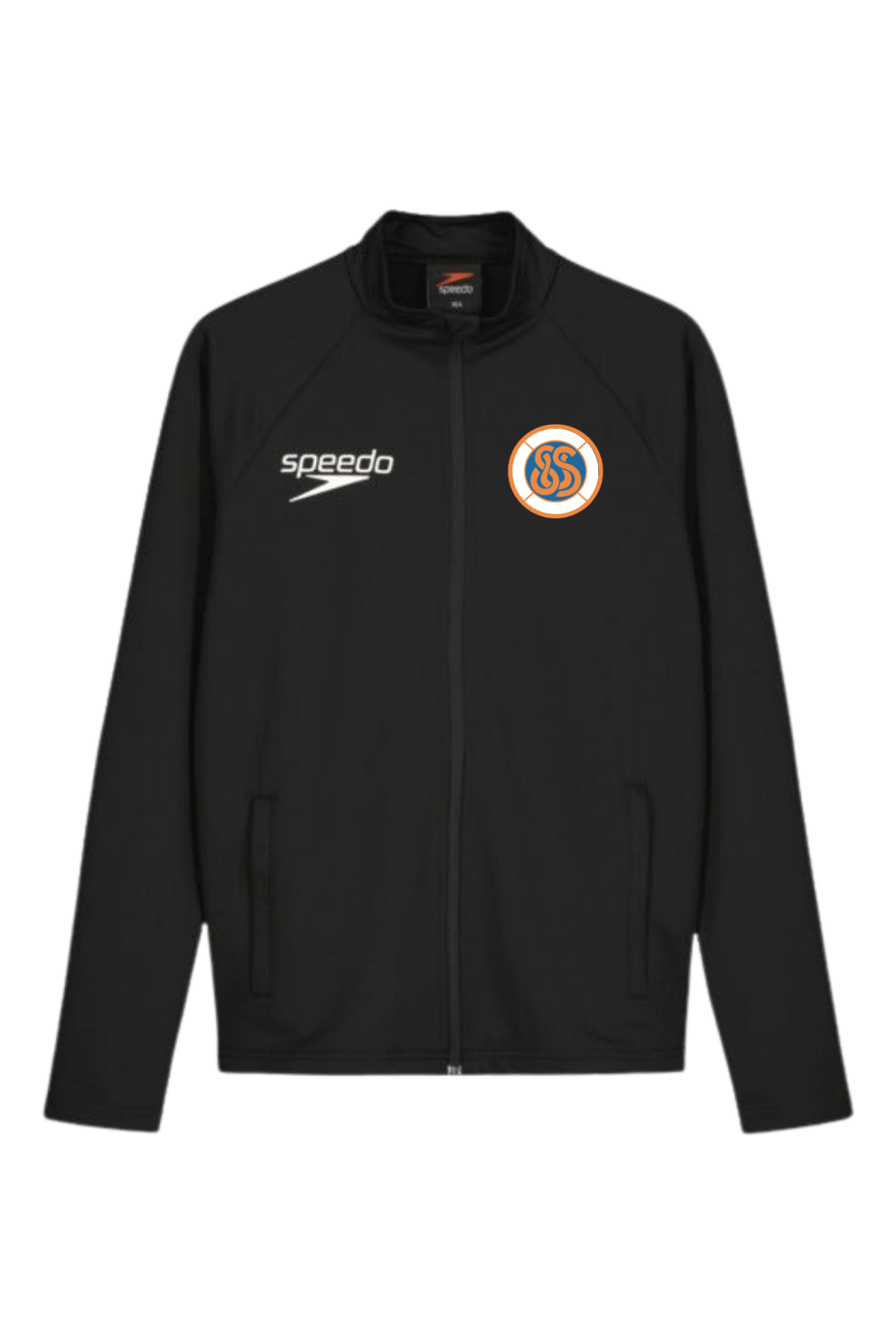 Nuorten Technical Sweat Jacket, musta - Savonlinnan uimaseuraSavonlinnan uimaseura