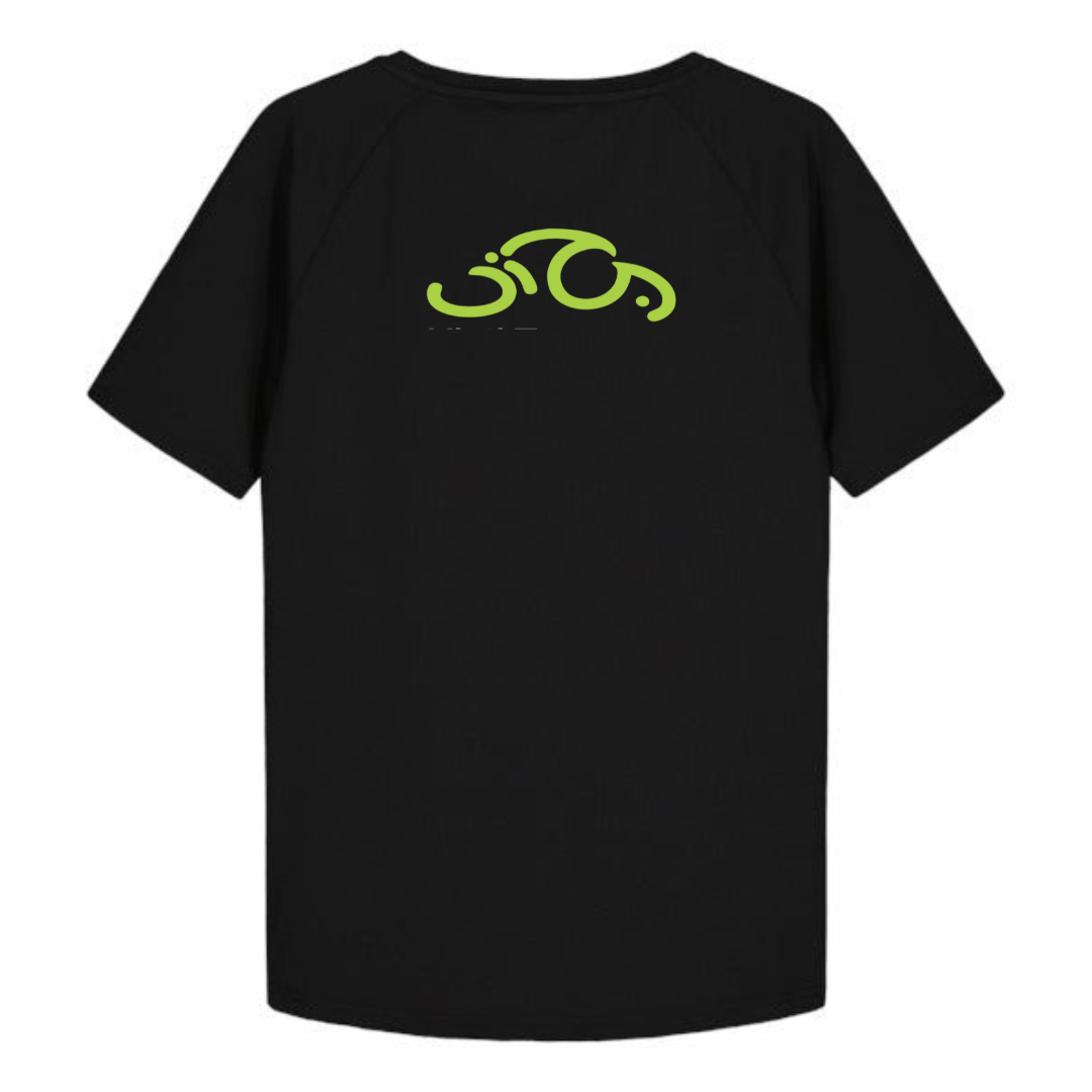 Nuorten tekninen T - paita, musta - Uinti TampereUinti Tampere