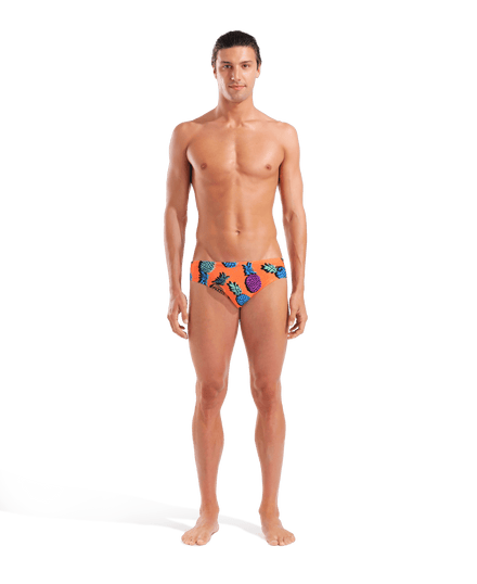 Pineapples Swim Briefs miesten uimahousut, oranssiArena