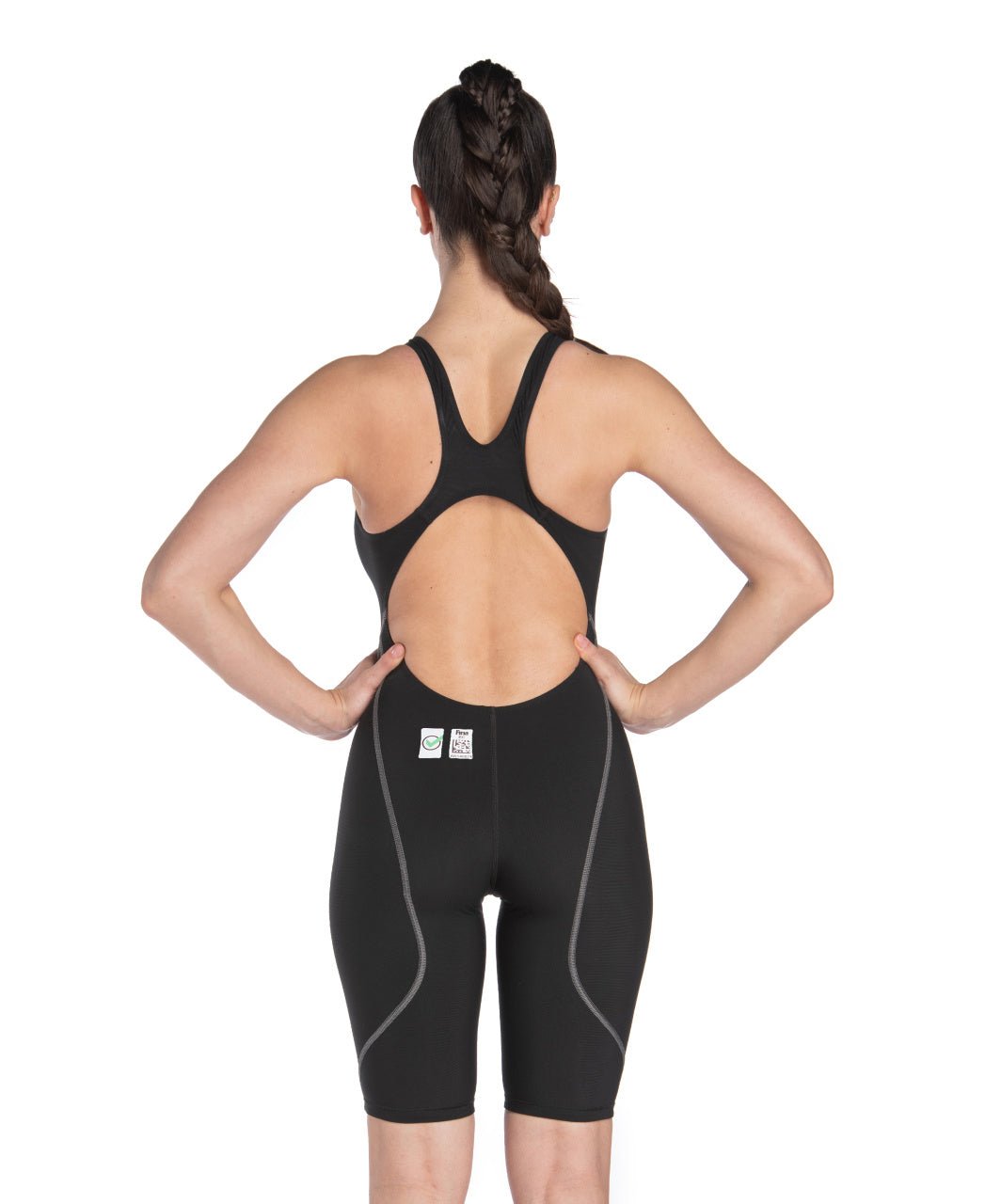 Powerskin St Next Ob naisten kilpapuku, mustaArena