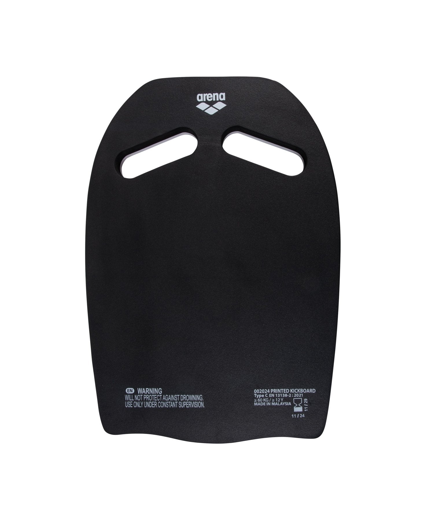 Printed Kickboard Uimalauta, musta - pinkkiArena