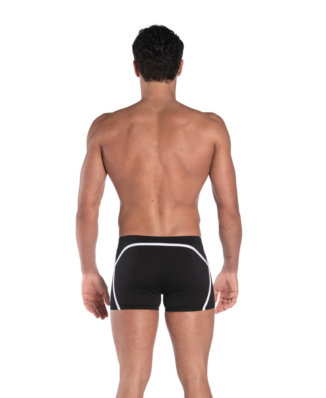 ProFile Swim Short miesten uimahousut, musta - valkoinenArena