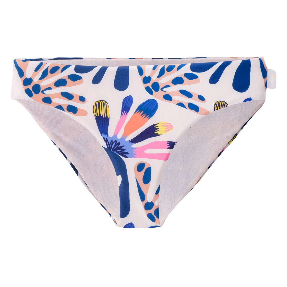 Rodani tyttöjen bikinialaosa, beige kukkakuosi
