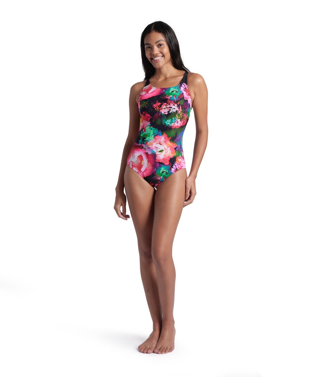 Roseland Swimsuit Swim Pro Back naisten uimapuku, värikäsArena