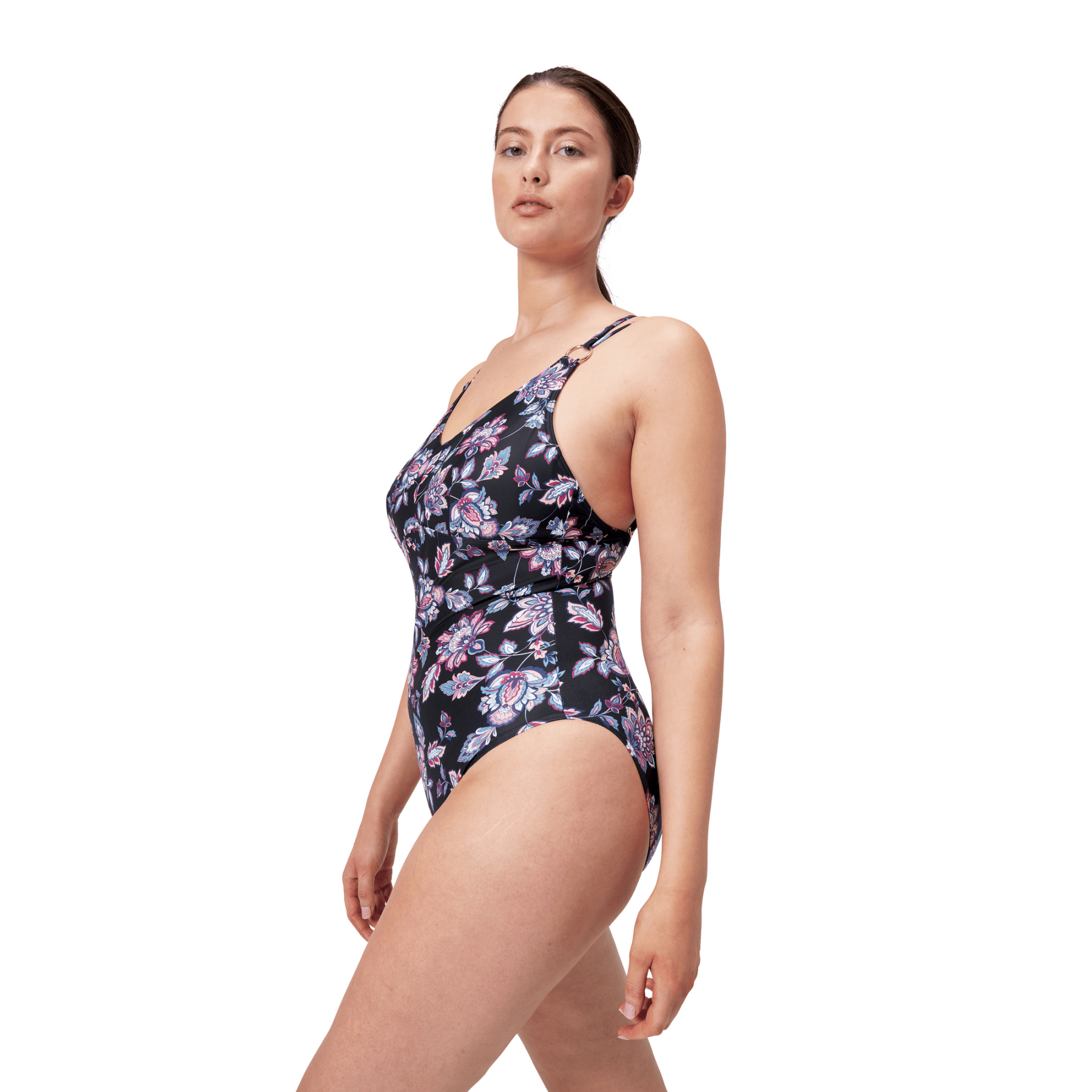 Shaping Printed Strappy naisten uimapukuSpeedo