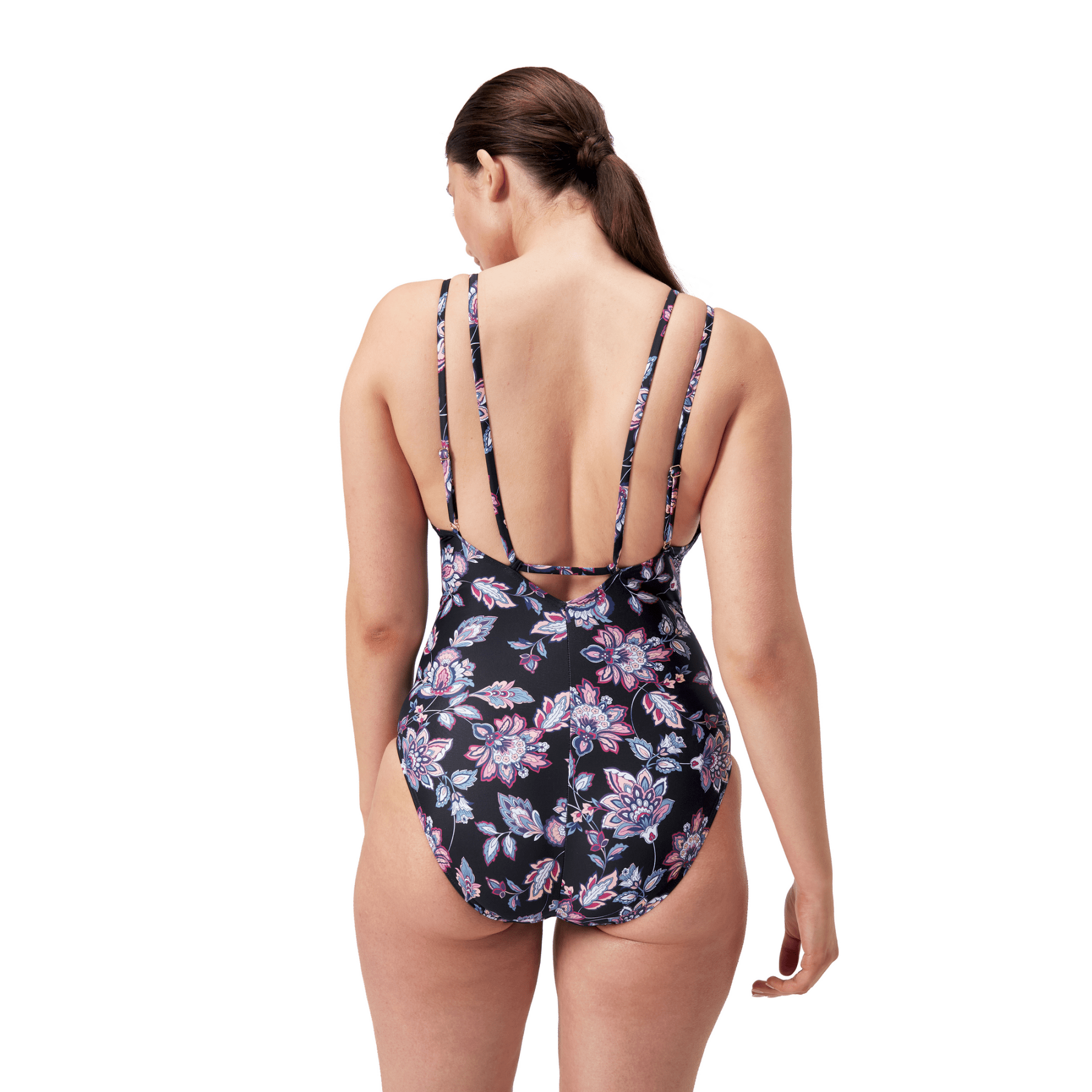 Shaping Printed Strappy naisten uimapukuSpeedo