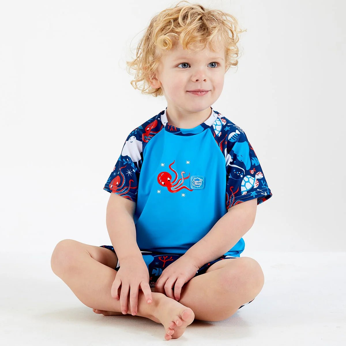 Short Sleeve Rash Top UV - paita, Under the SeaSplashy