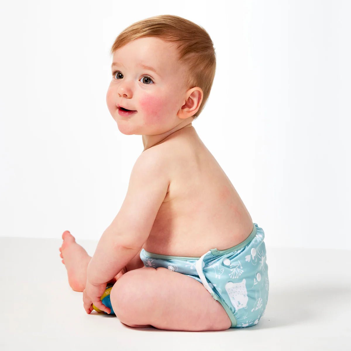 Size Adjustable Under Nappy uimavaippa 1 - 3 vuotiaille, Sunny BearSplashy