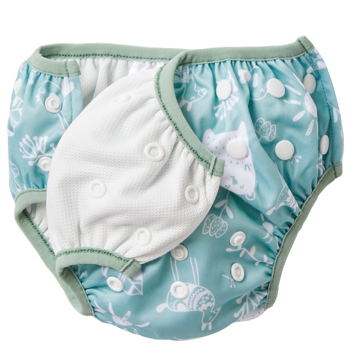 Size Adjustable Under Nappy uimavaippa 1 - 3 vuotiaille, Sunny BearSplashy
