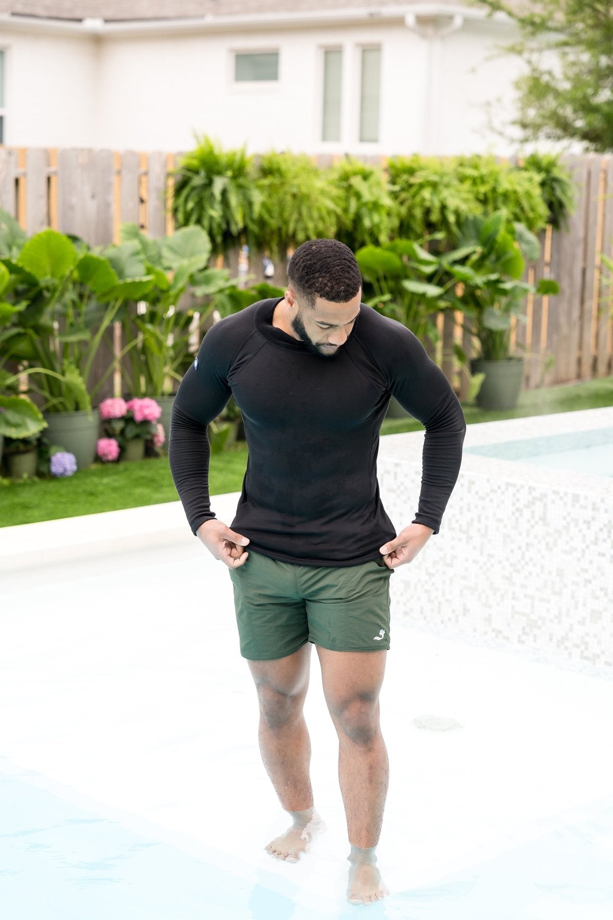 Splash Swim Shorts miesten uimahousut, tummanvihreäSplash About
