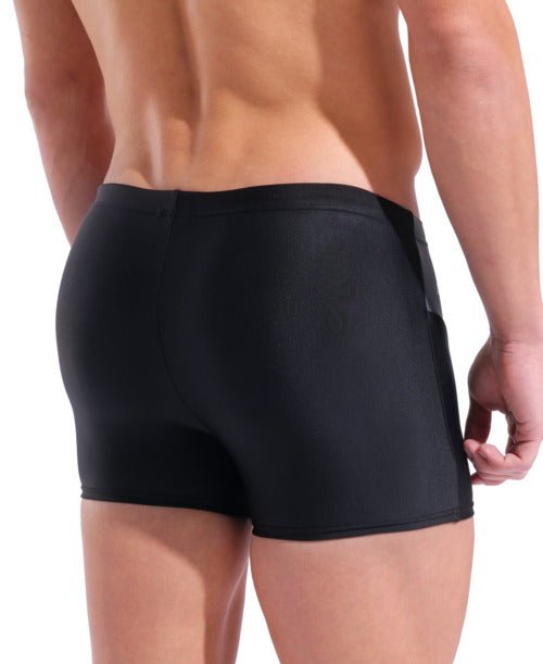 Steplogo Swim Short miesten uimahousut, musta - asphaltArena