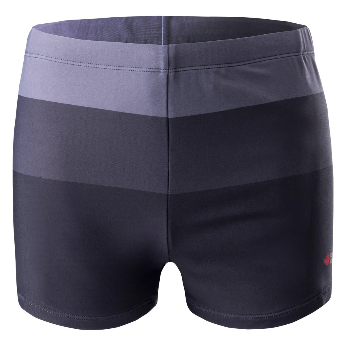 Stripe miesten boxer-uimahousut, harmaa raita
